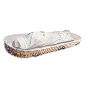 Willow Carrier for Natural Burial Viewing & Transportation (6'5")